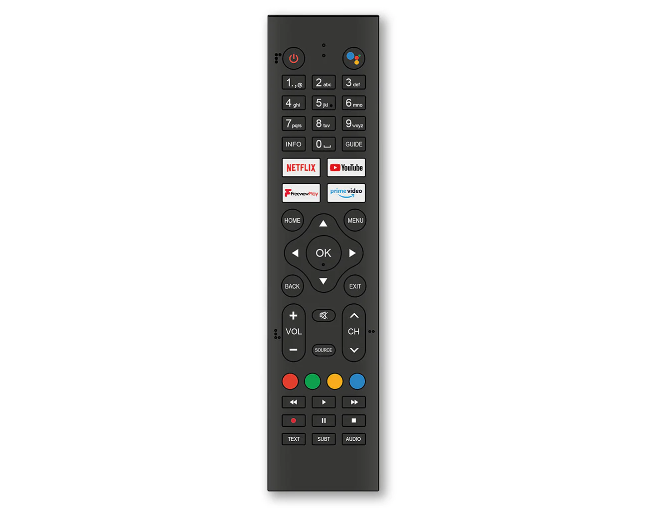 Android Smart TV Remote 4K